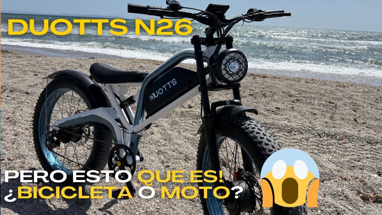 🤯 ¿PERO ESTO QUÉ ES? ¿UNA BICI O UNA MOTO? 🚲⚡️🛵 | Duotts N26 a prueba