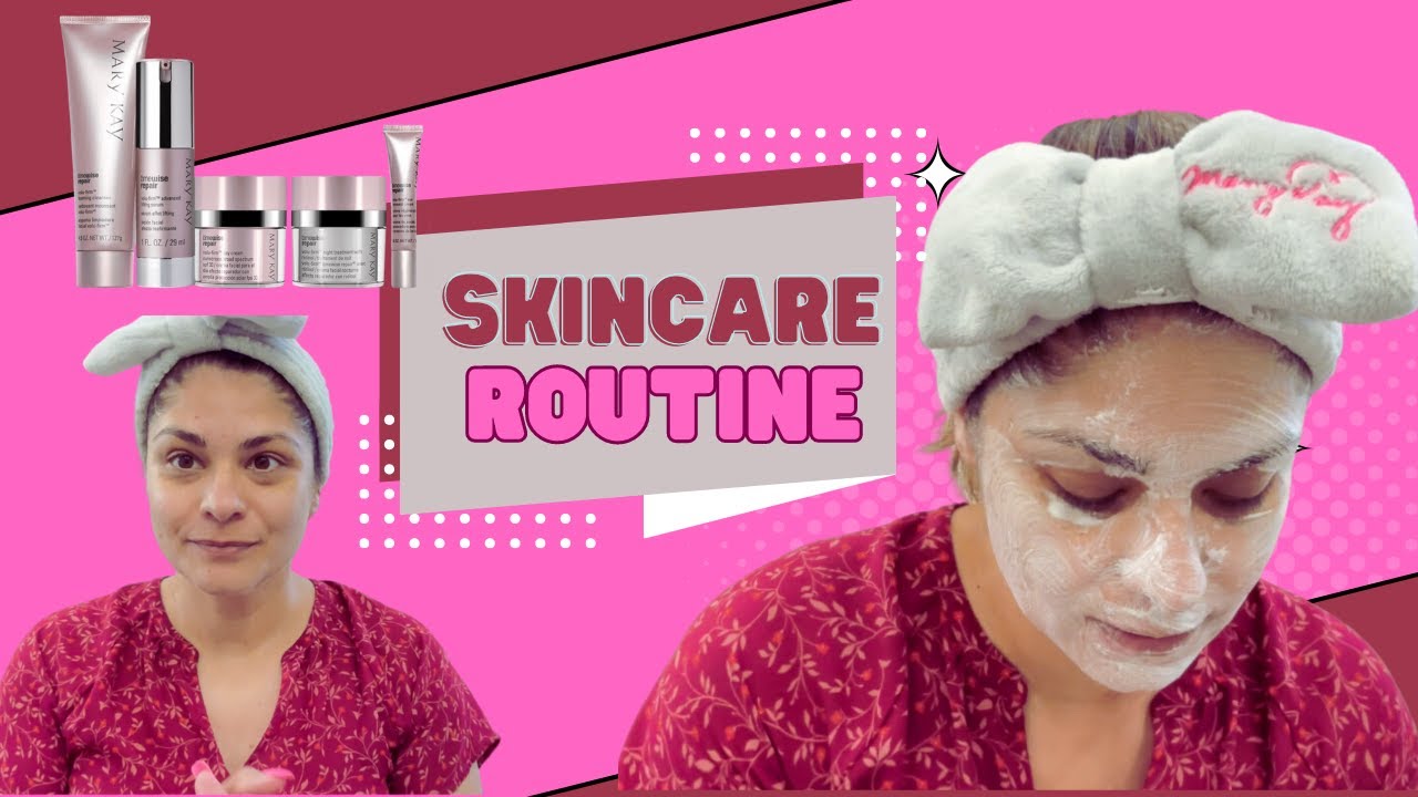 Мой утренний ритуал ухода за кожей с Mary Kay TimeWise Repair