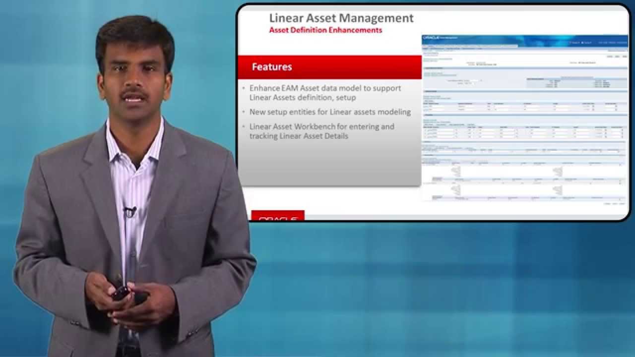 Managing Linear Assets Using Oracle Enterprise Asset Management (EAM)