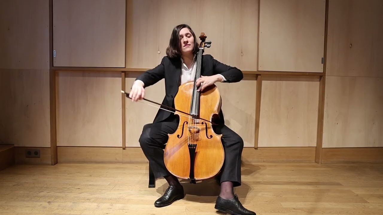 Caprice 11 pour violoncelle seul de Giuseppe Dall’Abaco