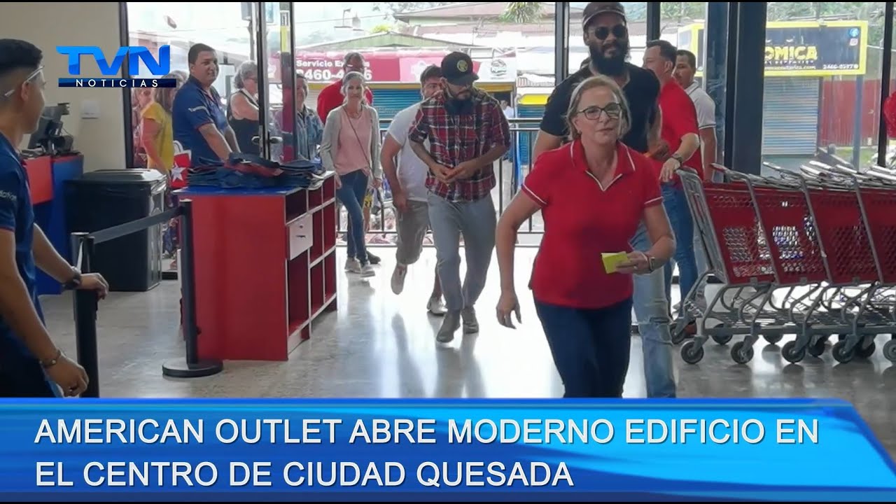 AMERICAN OUTLET ABRE MODERNO EDIFICIO EN EL CENTRO DE CIUDAD QUESADA.
