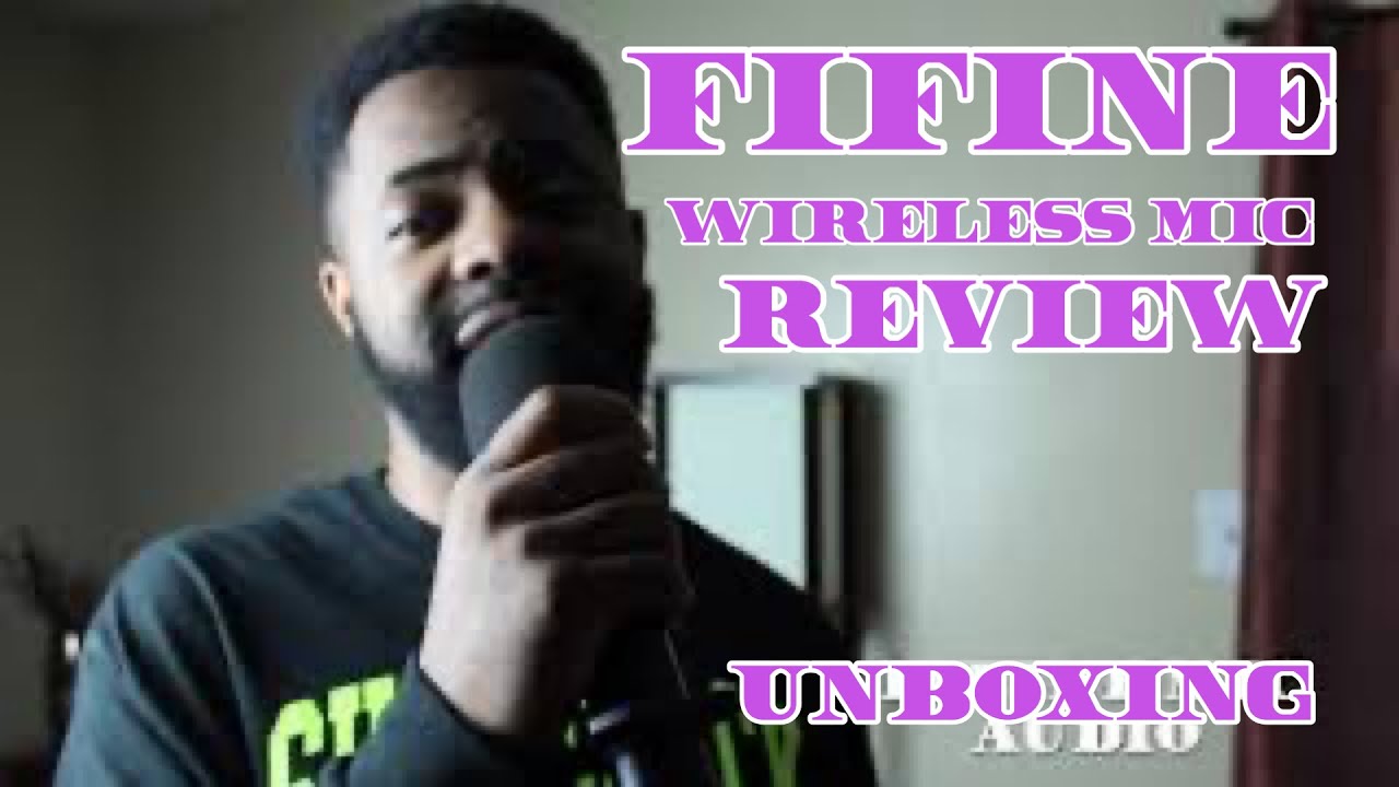 Fifine K040 Wireless Mic System Review Dj Chase 