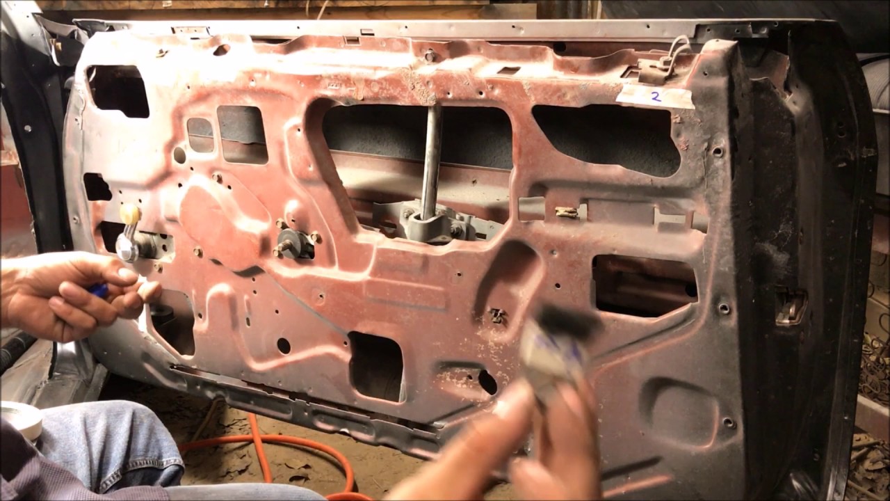 69-72 chevelle pontiac buick door teardown disassembly parts guts removal how to DIY