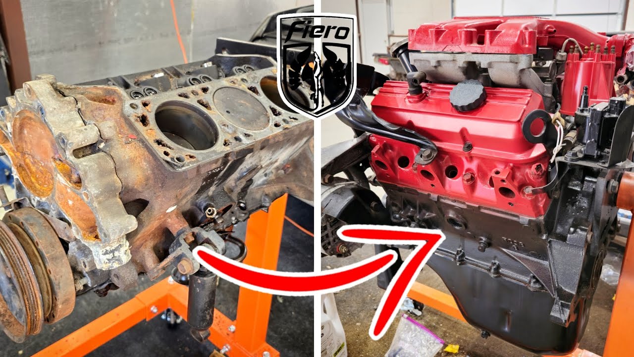 Fiero GT V6 Rebuild Part 3: Full Engine Reassembly & Machining!