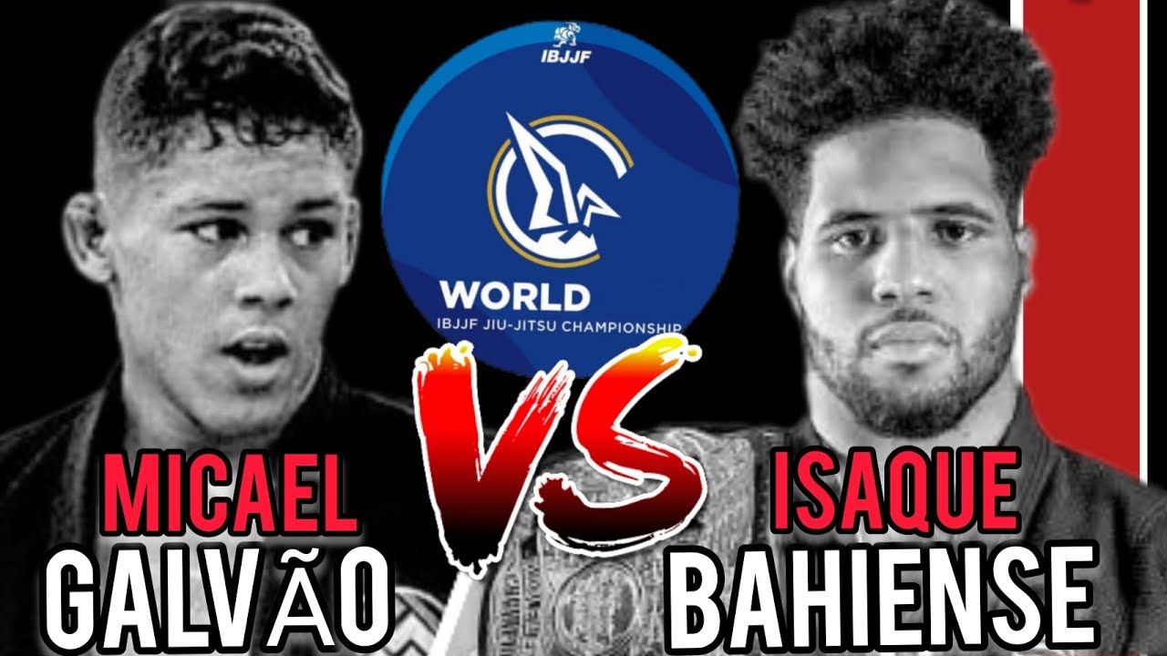 Mica Galvão vs Faixa Preta Isaque Bahiense SERIA A FINAL PERFEITA DE MUNDIAL DE JIU JITSU IBJJF?