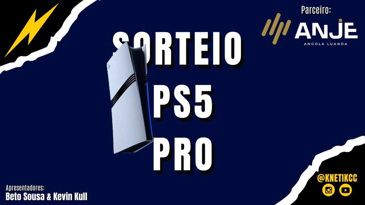 Sorteio PS5 Pro | KnetiK