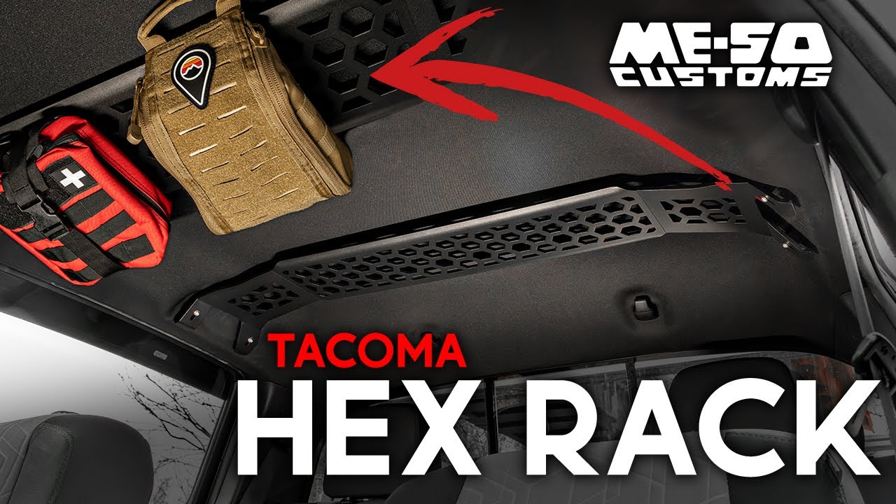 Meso Customs Tacoma Molle Hex Rack Install