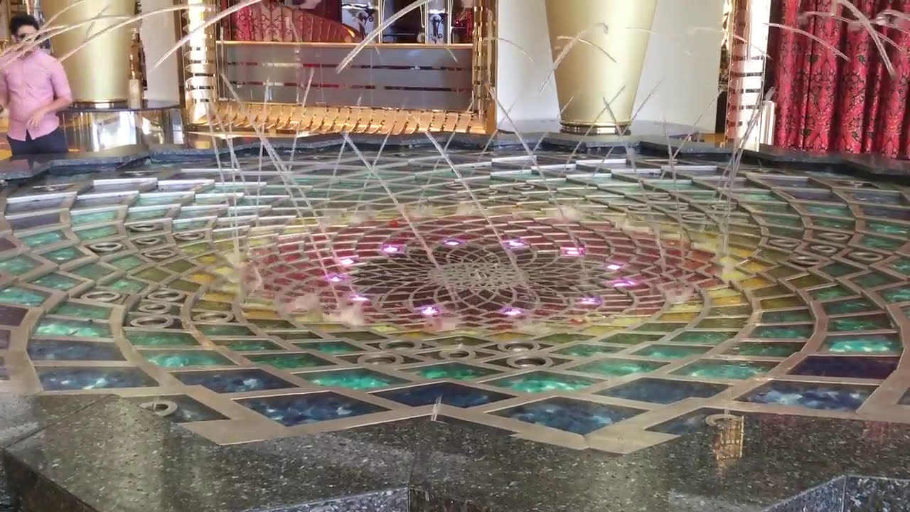 두바이 - 부르즈 알아랍 호텔 분수대 (Music ver.) (Dubai - Burj Al Arab Hotel Water Fountain)