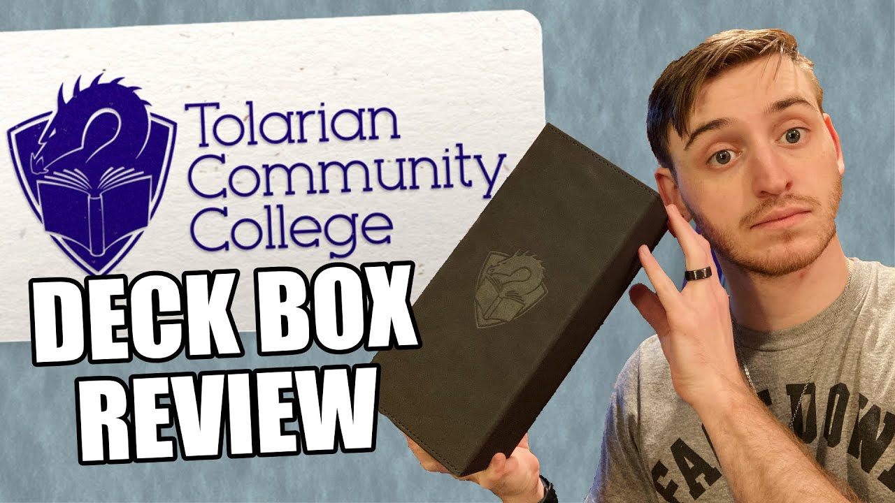 The Academic Deck Box Review (from Tolarian Community College and Gamegenic)