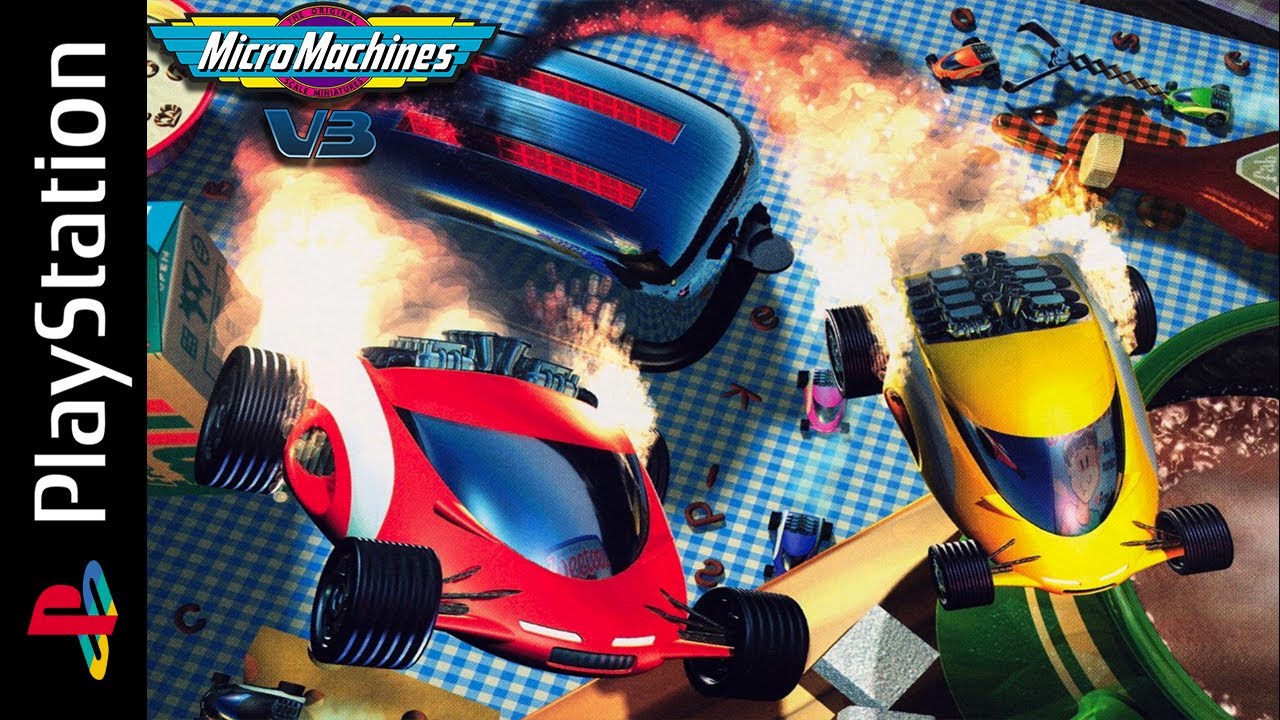 Micro Machines V3 (PS1) Playthrough