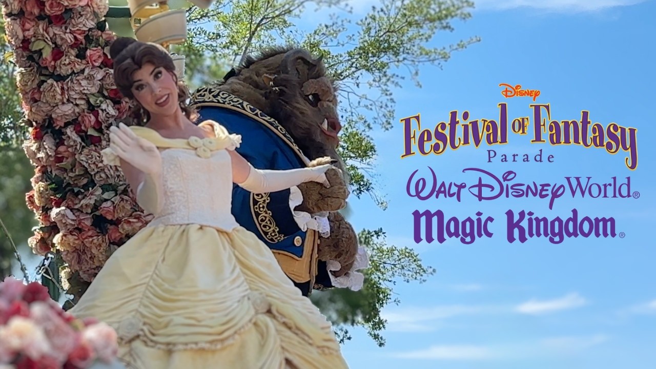 Disney Parade: FESTIVAL OF FANTASY! | Magic Kingdom Park | Walt Disney World | March 17, 2026 | 4K
