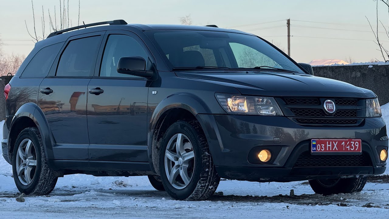 З ШВЕЙЦАРІЇ🇨🇭 FIAT FREEMONT BLACK EDITION 2.0 ДИЗЕЛЬ 125kW AWD МАКСИМАЛЬНА КОМПЛЕКТАЦІЯ 🤩