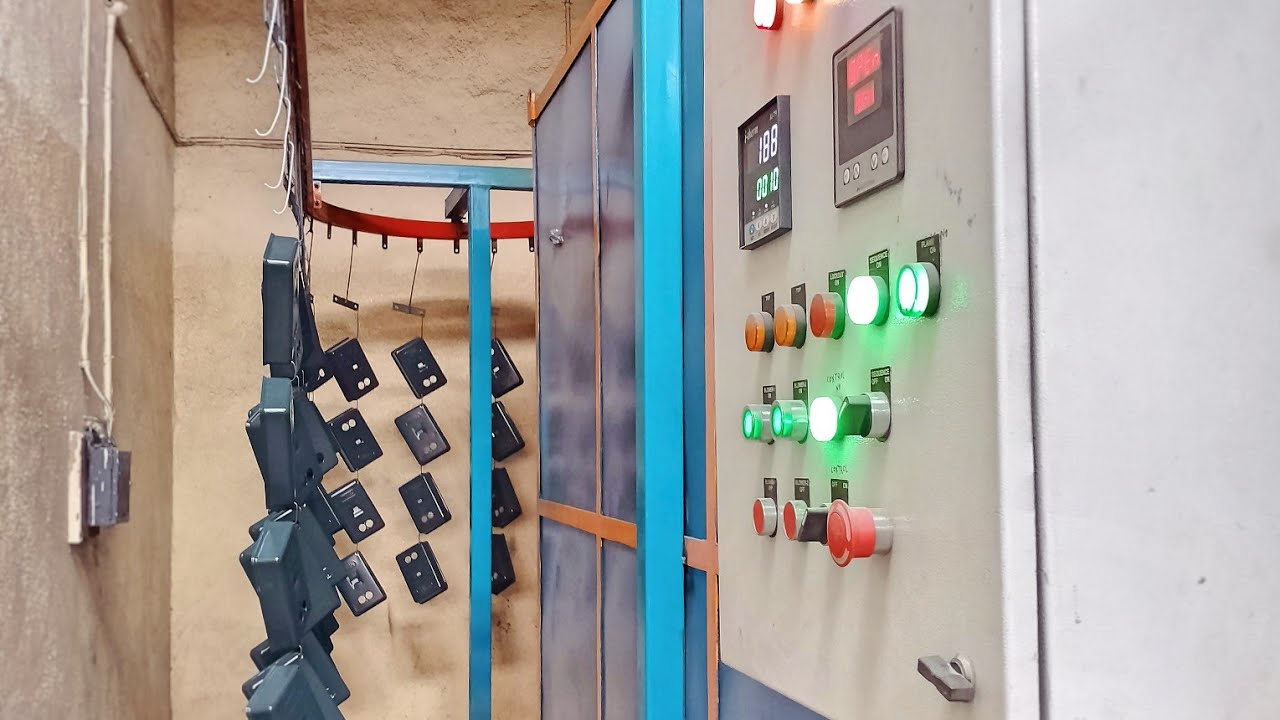 Fully Automatic Powder Coating Plant | Powder Coating Plant Manufacturers in Mumbai | Krishna Eng