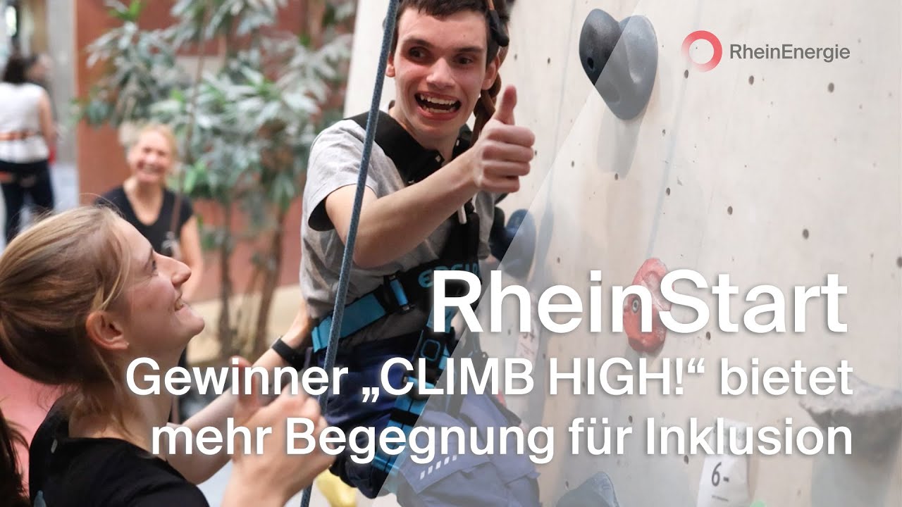 #RheinStart Gewinner &bdquo;CLIMB HIGH!&ldquo; bietet mehr Begegnung f&uuml;r Inklusion