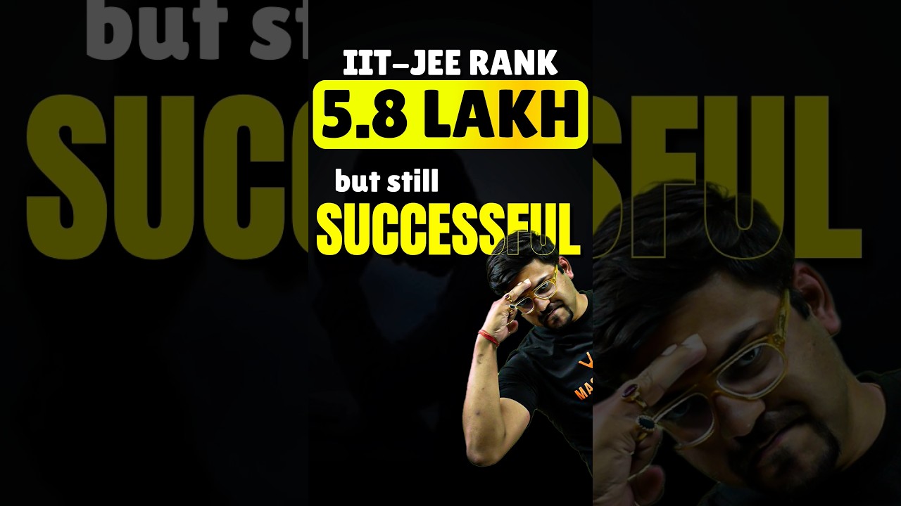 From 5 Lakh Rank in JEE to UPSC Rank 1 &ndash; Unbelievable! 😱 #jee #upsc #iit #jeemains #upscmotivation