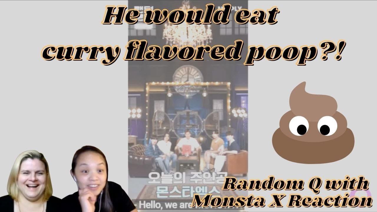 He said what?!  Poop? Farts? MONSTA X! Do not fight here for real ...😱🙅 | Random Q Reaction