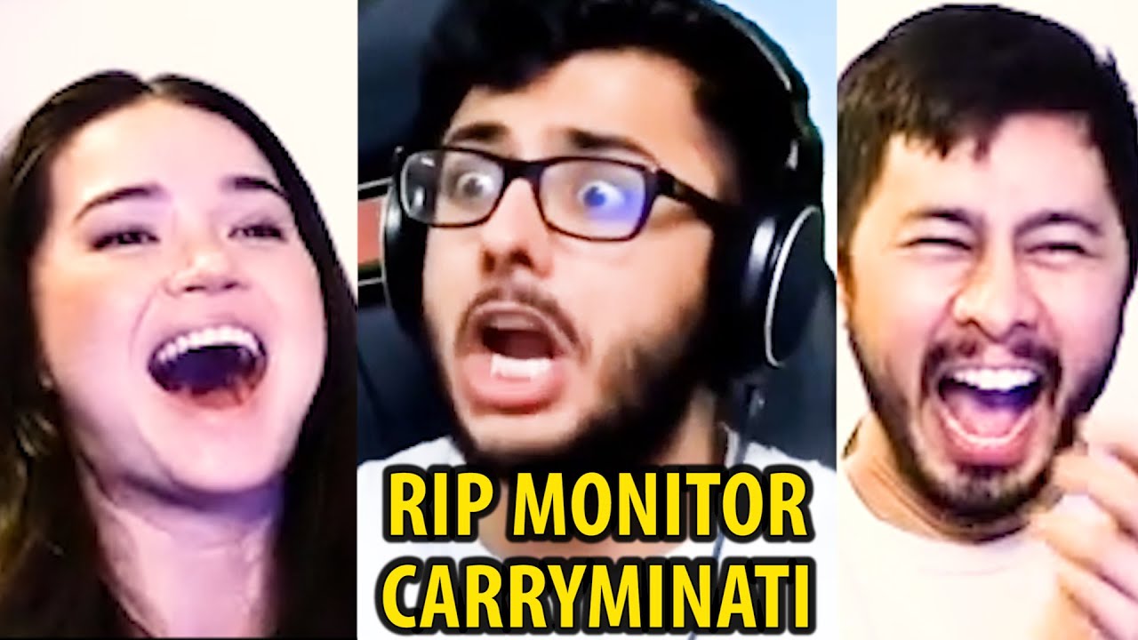 RIP MONITOR 2017-2019 | Carryminati | Live Reaction | Jaby Koay & Achara