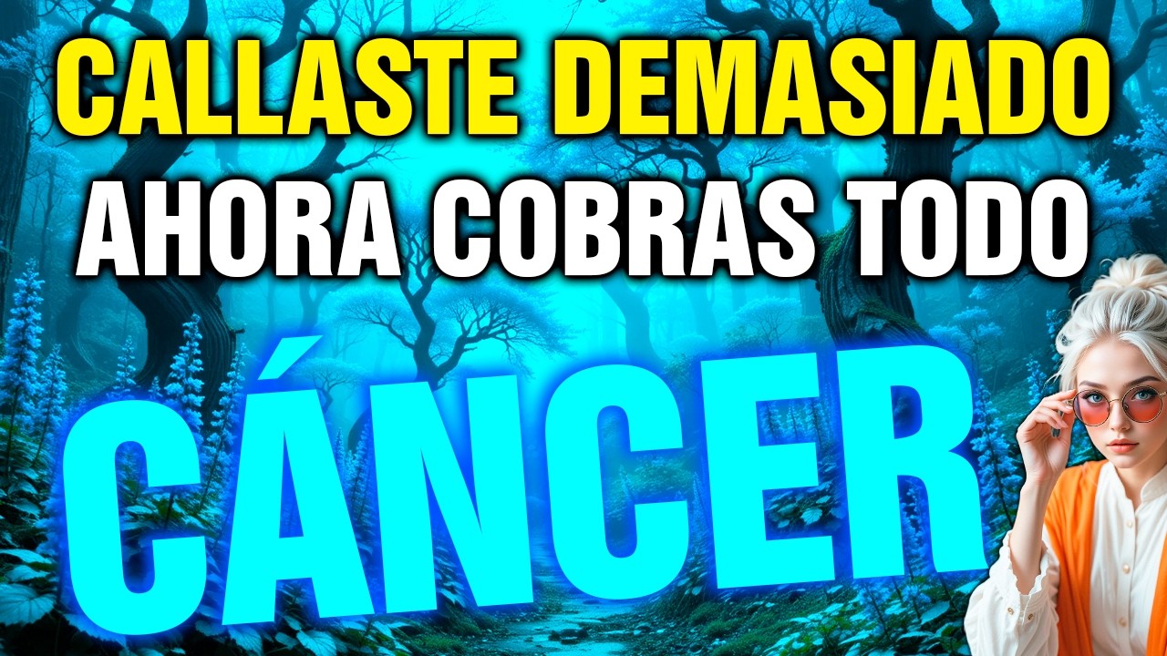 CÁNCER 😢 tocaste FONDO en SILENCIO… pero AHORA VIENE tu REVANCHA 💪