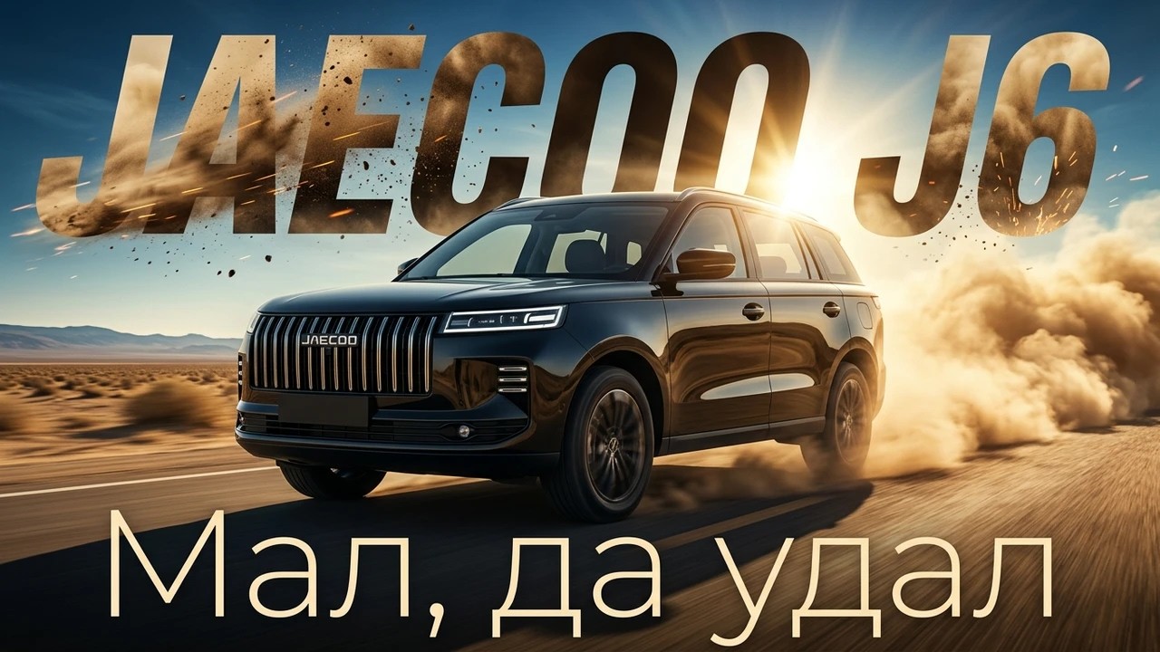 НОВИНКА РОССИЙСКОГО АВТОРЫНКА: JAECOO J6