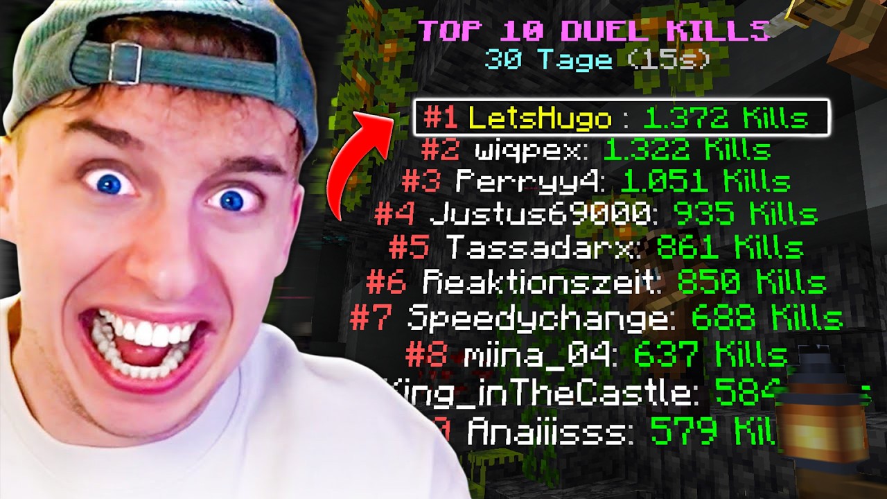 Ich werde PLATZ 1 AUF HUGOSMP (hoffe ich)