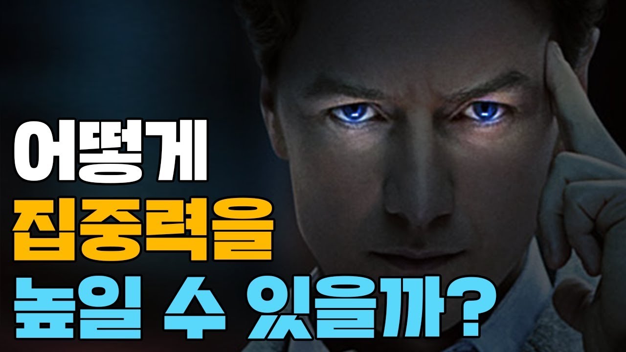 주의력을 높이기 위해 알아야 할 것들