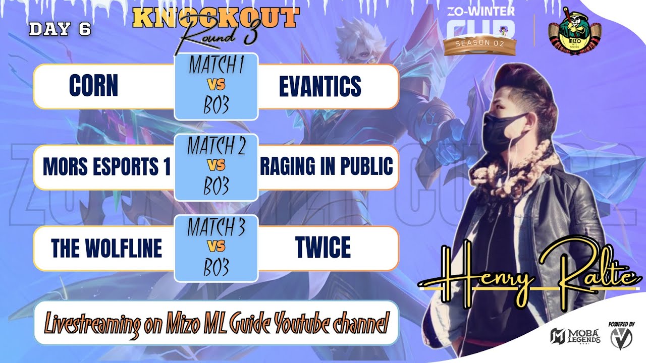 🔴ZO WINTER CUP S2 | ROUND 3 | KNOCKOUT | Zan 6 na |  #mobalegends #gaming #mlbb