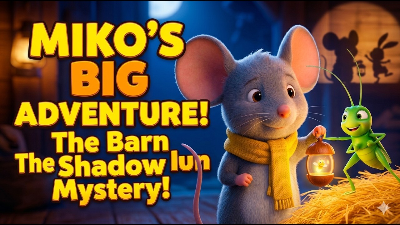 Miko’s Big Adventure: Who is the Moonlight Monster? 🌕✨