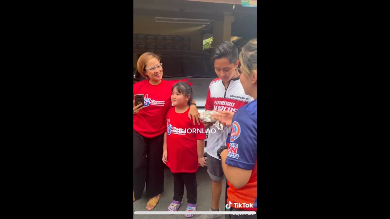 Sandro Marcos (campaigning**) - kilig much❤️😭#diputado