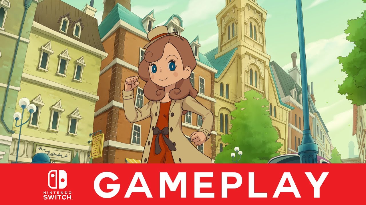 Layton's Mystery Journey - First Hour of Nintendo Switch Gameplay