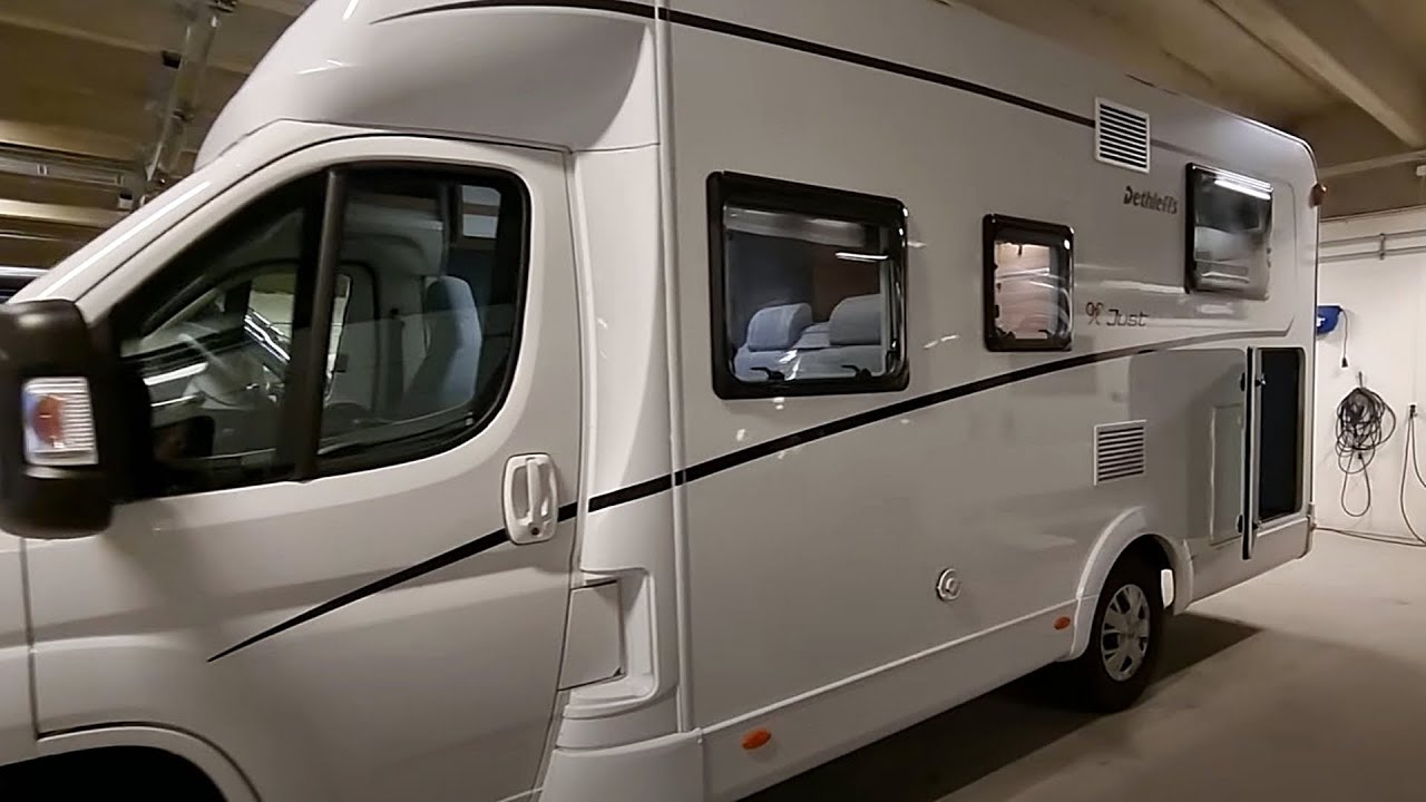Dethleffs Just Camp T 6812 EB: The Hidden Shower RV with 4 Beds and Ultimate Comfort on the Road!