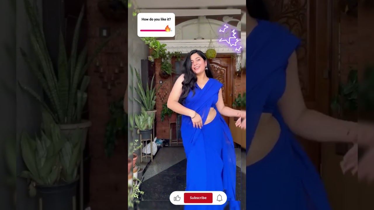 Hot aunty live|IMO video call 8 |saree dance   #shorts #aunty #shortfeed #dj @Viralhotx