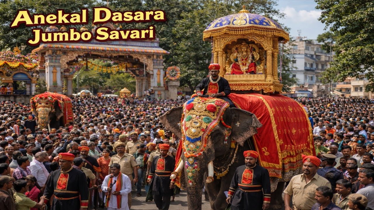 Anekal Dasara |Jumbo sawari |2025| 