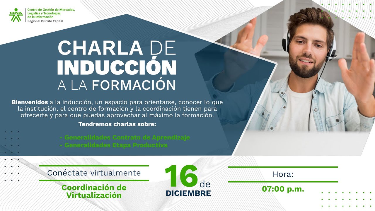 Charla de Inducci&oacute;n a la Formaci&oacute;n Virtual - 16 de diciembre de 2025