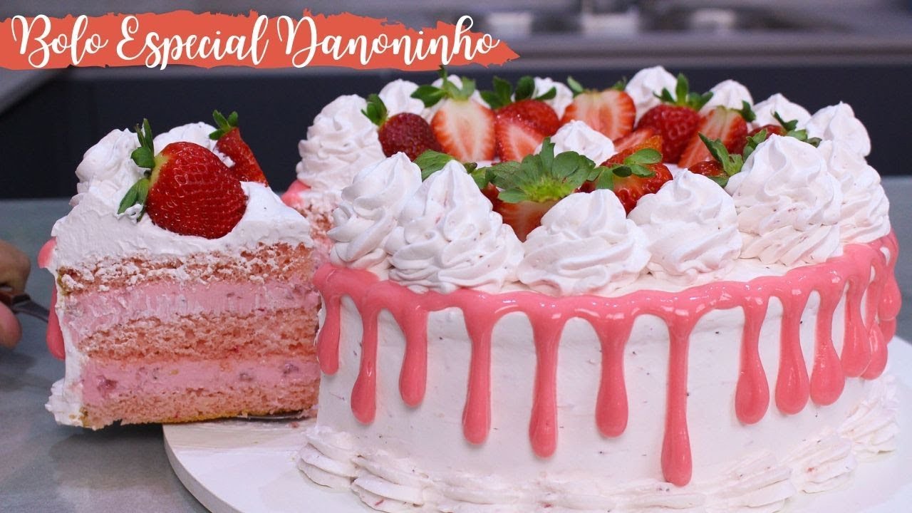 BOLO ESPECIAL DE DANONINHO SUPER MOLHADINHO / CHEF LÉO OLIVEIRA