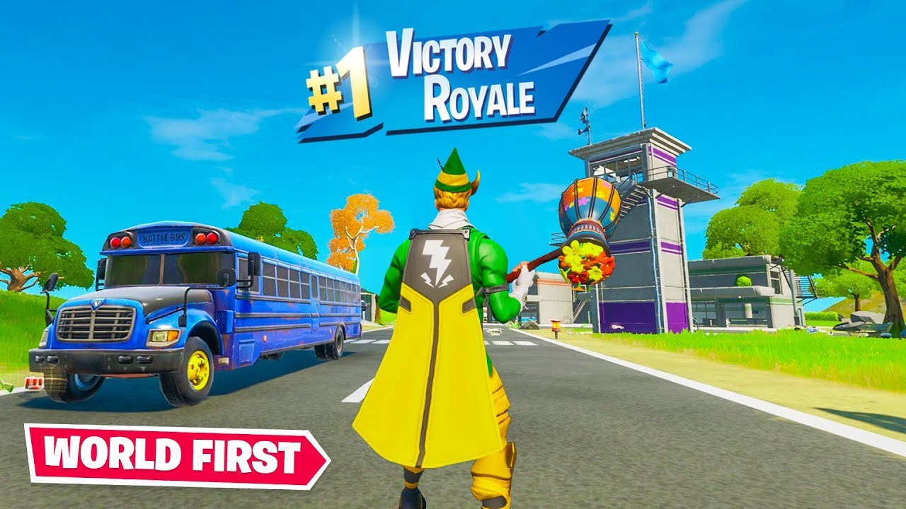 WORLDS 1ST WIN ON SPAWN ISLAND (Impossible)