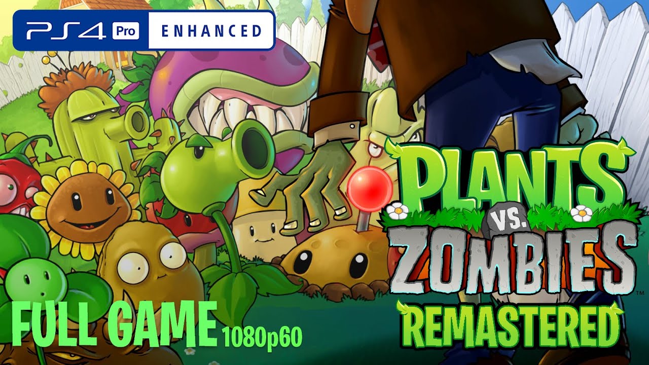 Plants vs. Zombies: Replanted PS4 Gameplay (2020 Leak)