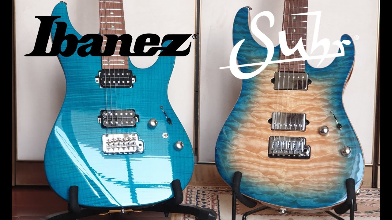 Ibanez MM1 Martin Miller Signature vs Suhr Modern Custom
