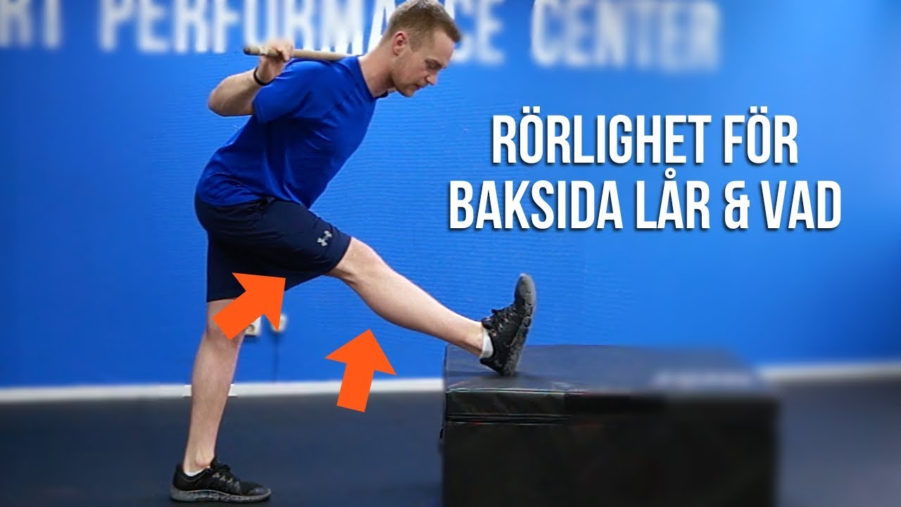 Rörlighet för BAKSIDA LÅR & VAD
