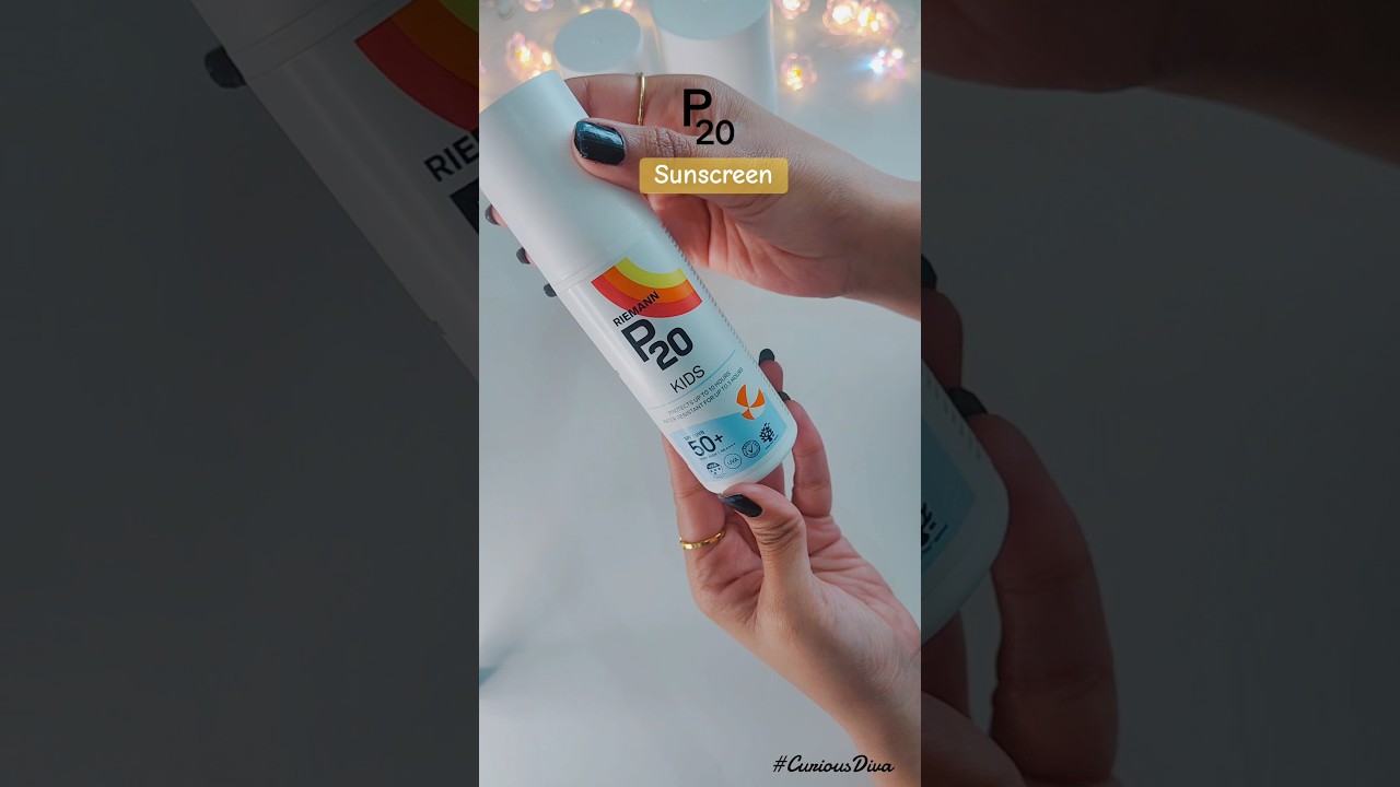 P20 Sunscreen #CuriousDiva #Skincare #Summer #Sunscreen #SummerVibes