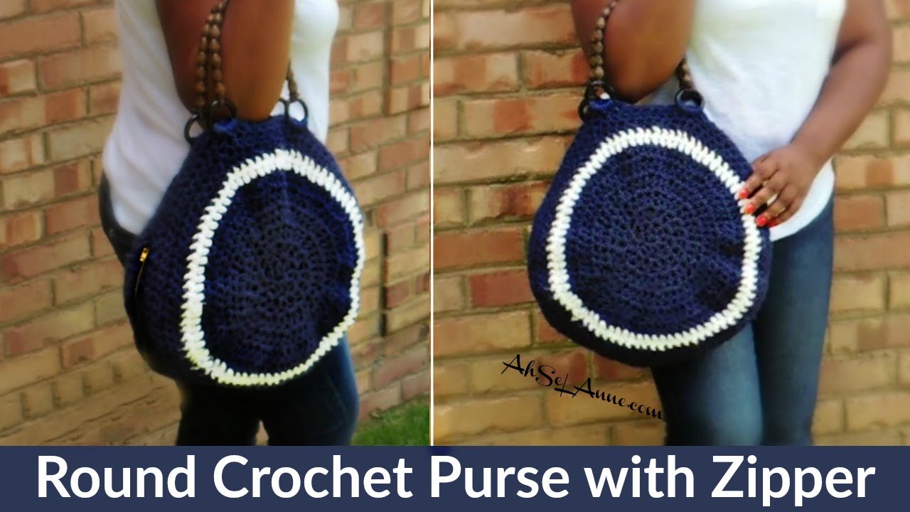 Crochet Round Purse