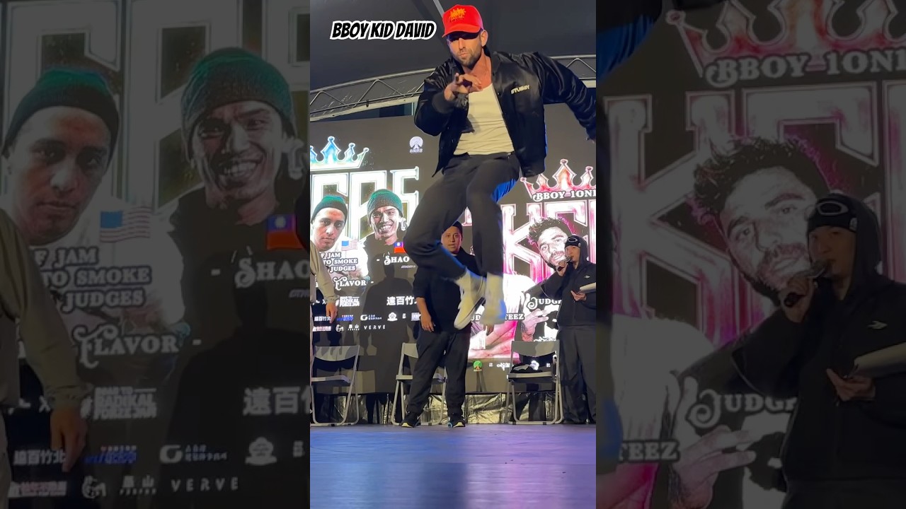 BBOY KID DAVID 🤟 | JUDGE SOLO | RF JAM X KGB 25th | #shorts #short