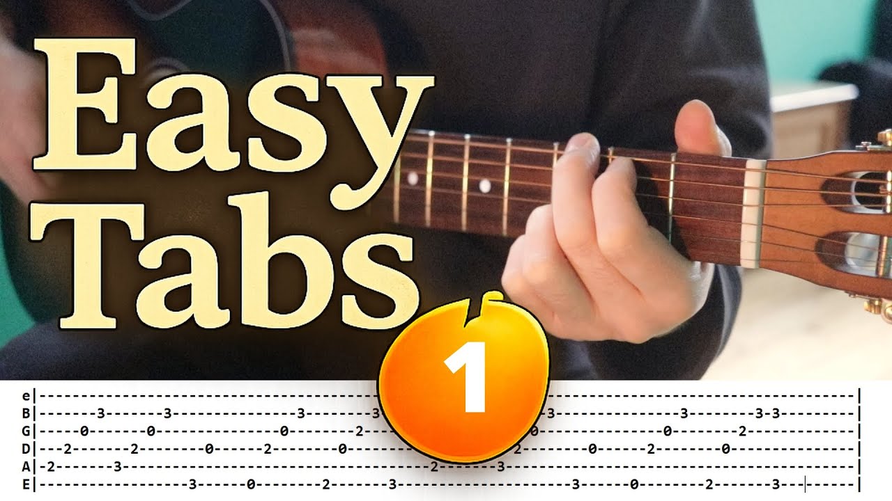 Short & Easy Fingerstyle Guitar for Beginners – Simple Melody with Tabs 