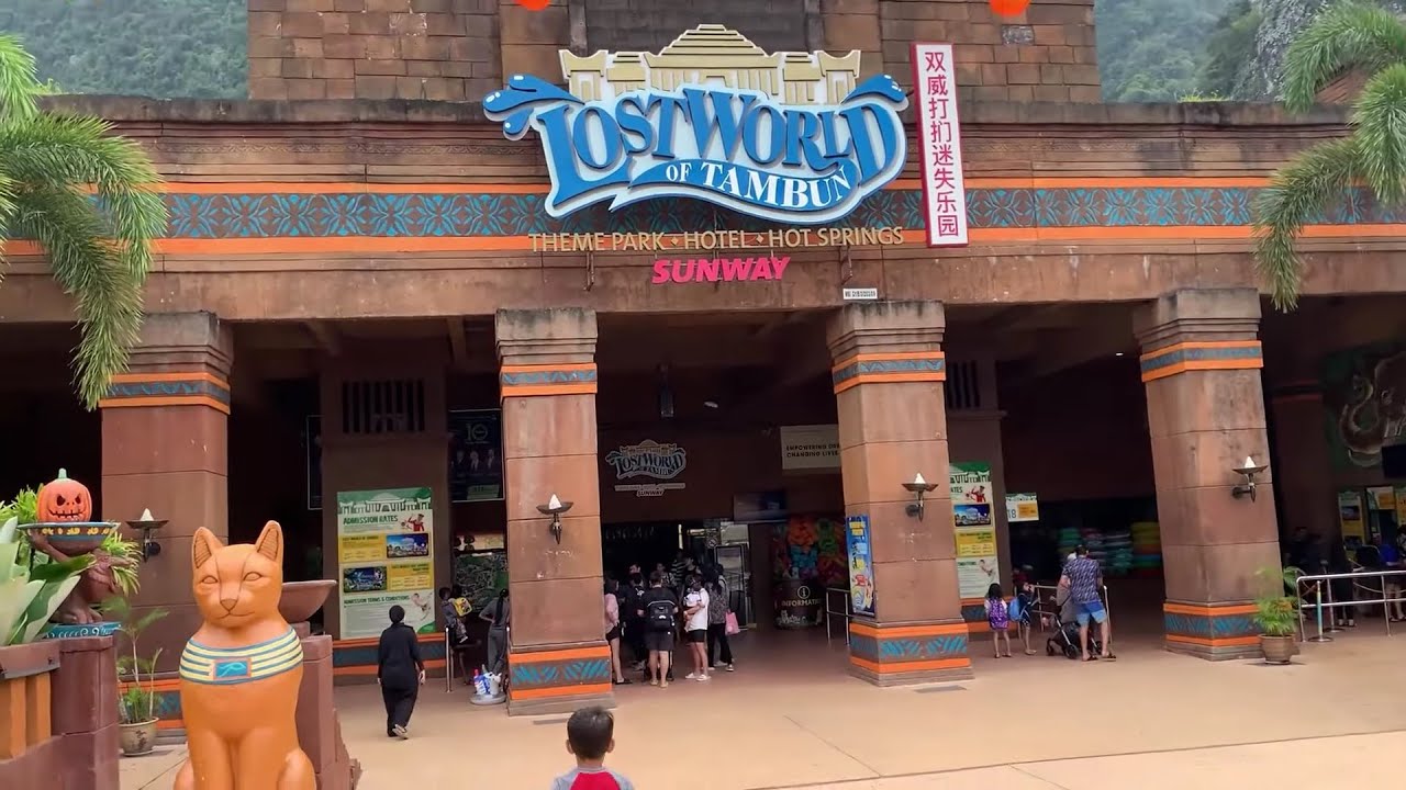 BANYAK GILA PERMAINAN DI LOST WORLD OF TAMBUN
