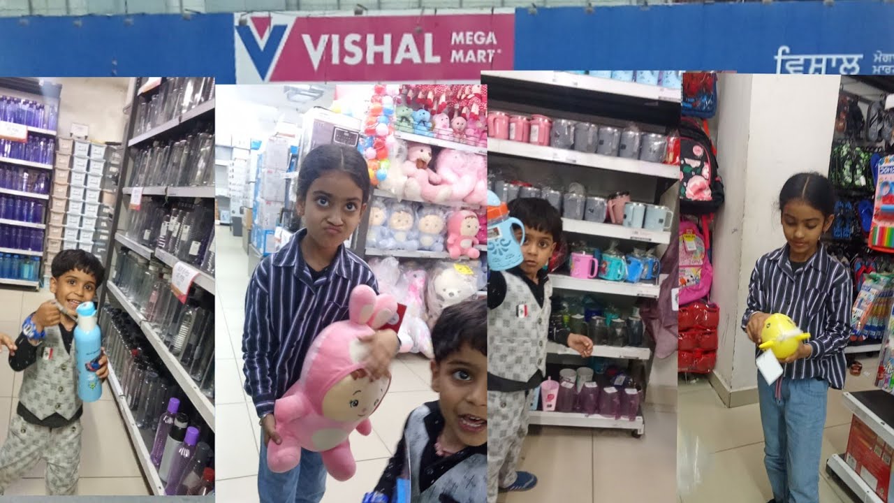 Aaj Ham Vishal mega Mart Gaye#viral video #cutebaby #funny video #nehajadon 
