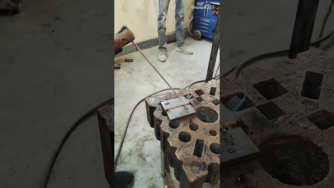 Butt joint Trade practical Welder iti 