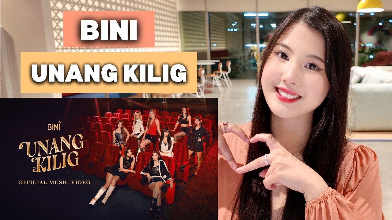 BINI | 'Unang Kilig' Official Music Video (Reaction Video)