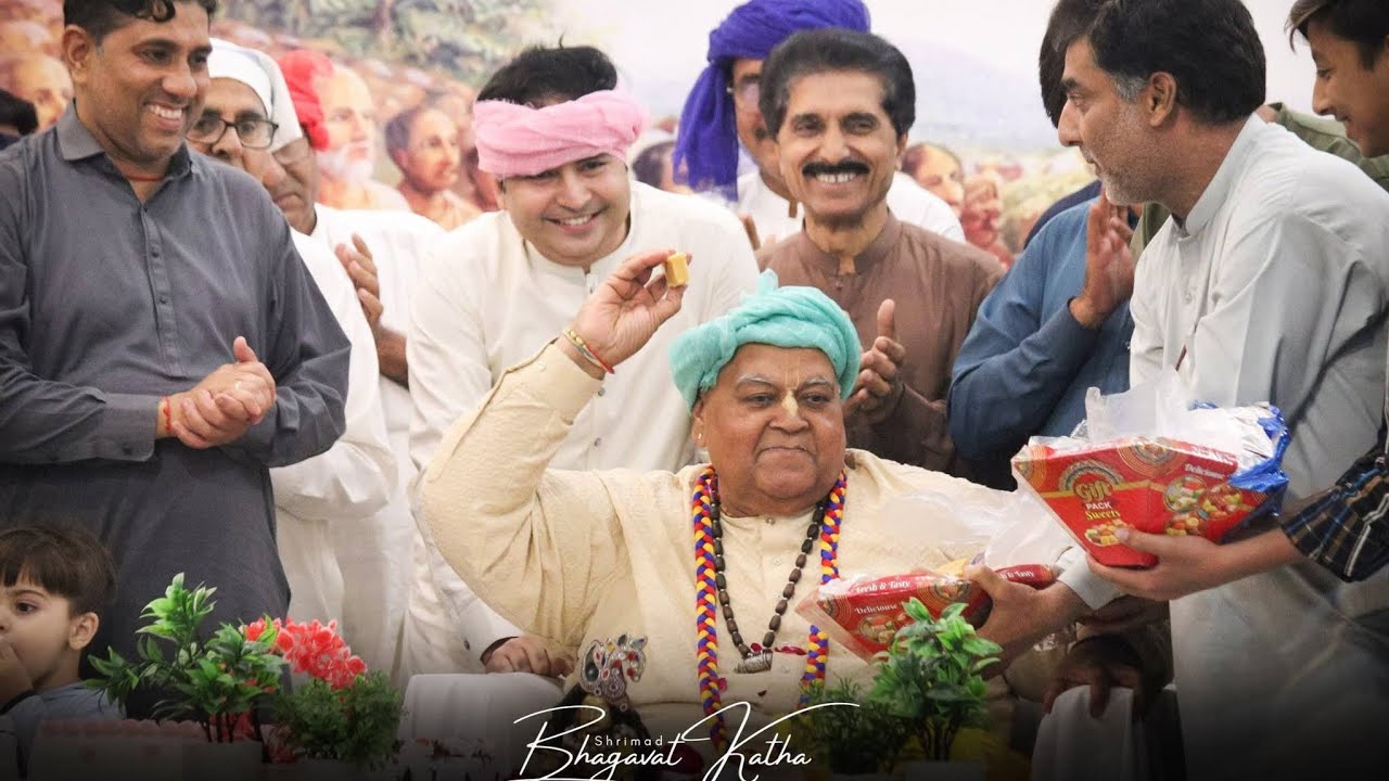Jai Shri Krishan Shri Mad Bhagwat Katha Katha Vyas Dr. Shushpal Sharma Ji.  2nd day