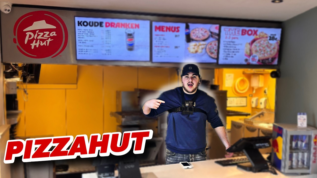 EEN DAG ALS PIZZAHUT MEDEWERKER 🍕 #121