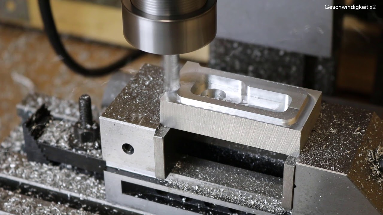 Optimum BF16 CNC mit Kugelumlaufspindeln Test