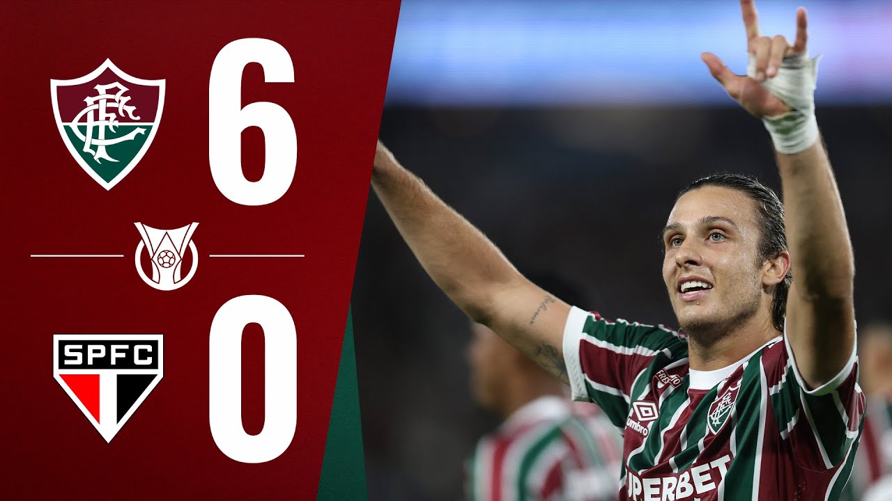 MELHORES MOMENTOS | FLUMINENSE 6 X 0 SÃO PAULO | CAMPEONATO BRASILEIRO 2025 | 36ª RODADA